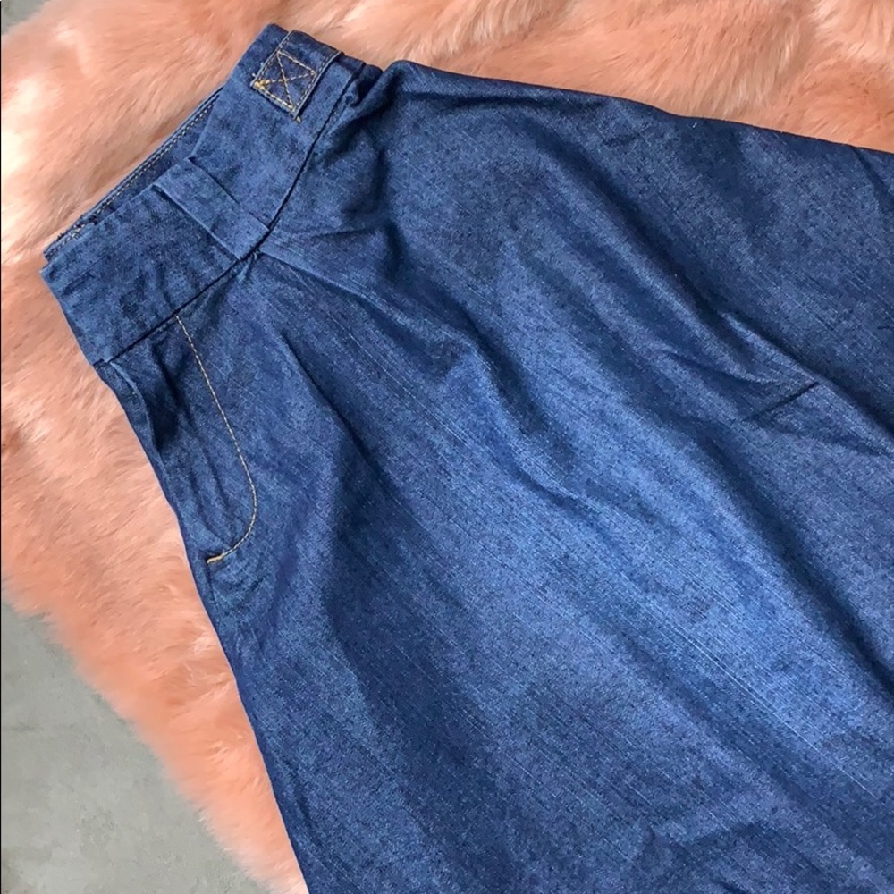 Denim skirt